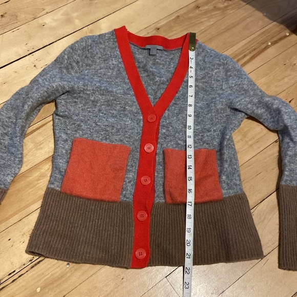 COS wool colorblock cardigan - Picture 5 of 9